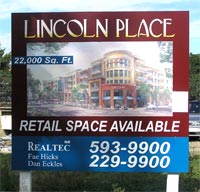 Site Signs help sell and lease properties