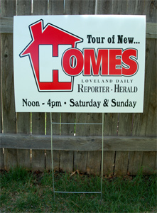 We make Yard Signs, Corrugated Signs and Political Signs
